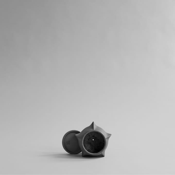 Arket vaso de flores pequeno Ø12.8 cm - Cinza escuro - 101 Copenhagen