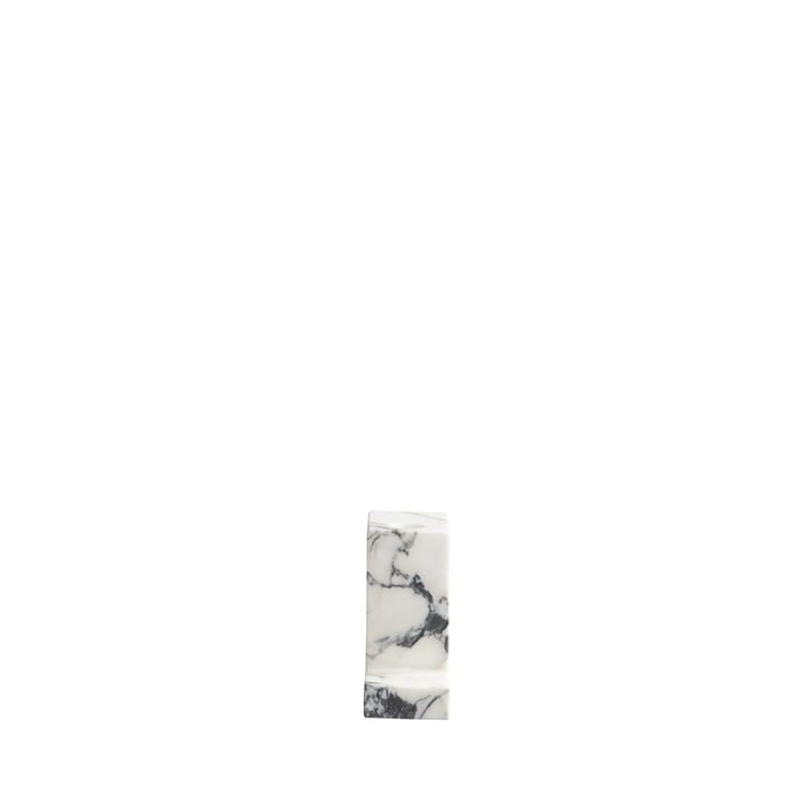 Castiçal Brick alto 10,5x12,5 cm - Calacatta - 101 Copenhagen