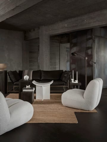 Toe lounge cadeira bouclé - Off-white - 101 Copenhagen