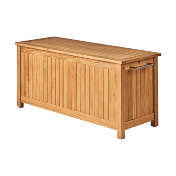 Caixa de almofadas Bjärknäs com rodas S 130x50x60 cm - Teak - 1898