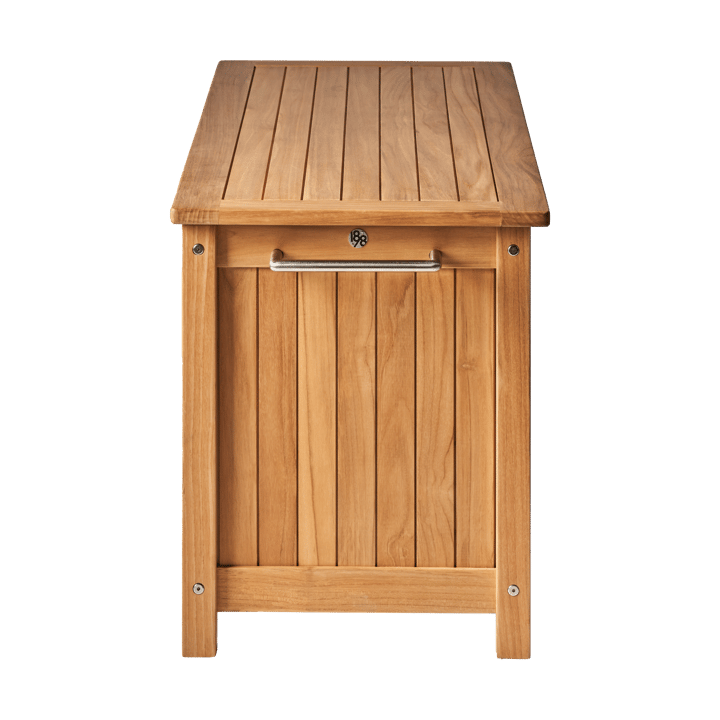 Caixa de almofadas Bjärknäs com rodas S 130x50x60 cm - Teak - 1898