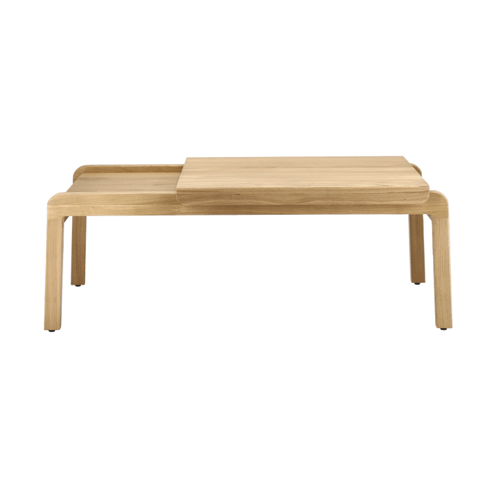 Mesa de centro Knutskog 115x52x41 cm - Carvalho natural laqueado - 1898