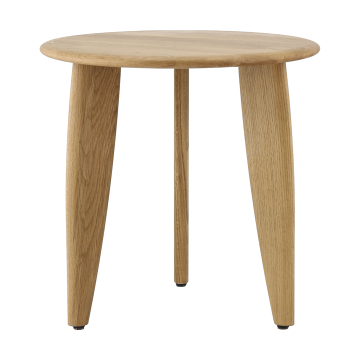 Mesa de centro Lyckeby Ø45x44 cm - Carvalho natural laqueado - 1898