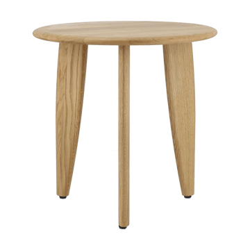 Mesa de centro Lyckeby Ø45x44 cm - Carvalho natural laqueado - 1898