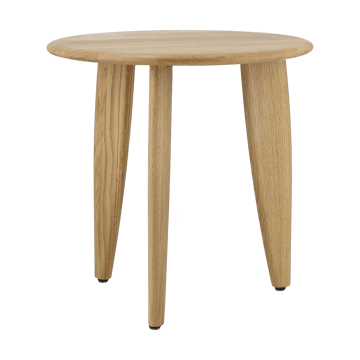 Mesa de centro Lyckeby Ø45x44 cm - Carvalho natural laqueado - 1898