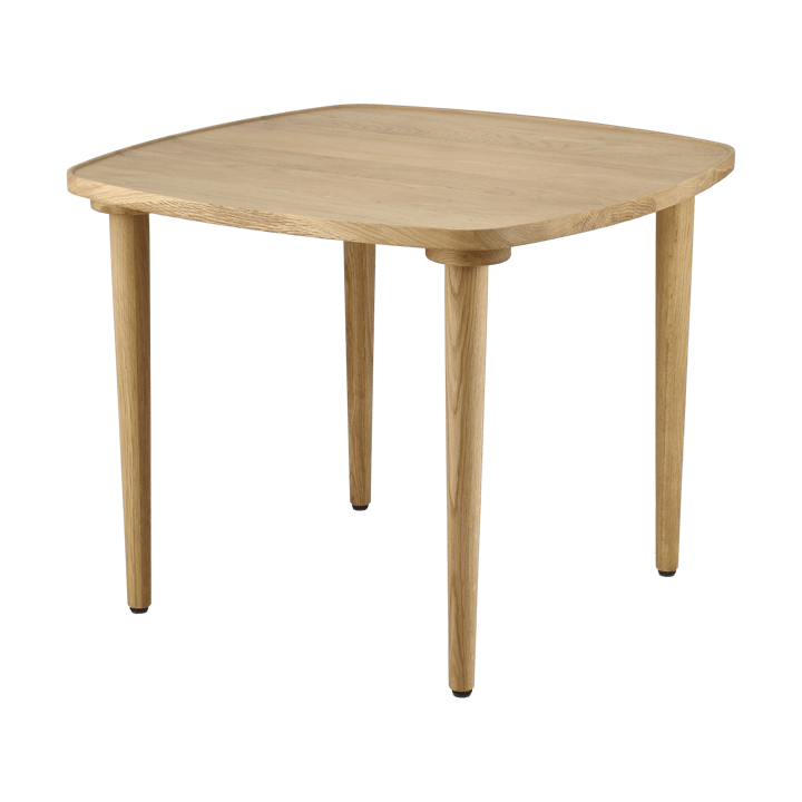 Mesa de centro Nyhem 59x59x47 cm - Carvalho natural laqueado - 1898