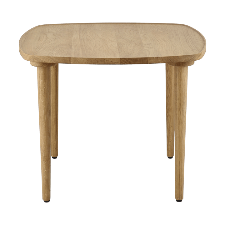 Mesa de centro Nyhem 59x59x47 cm, Carvalho natural laqueado 1898