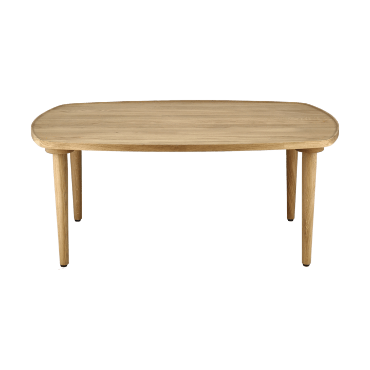 Mesa de centro Nyhem 89x59x37 cm, Carvalho natural laqueado 1898