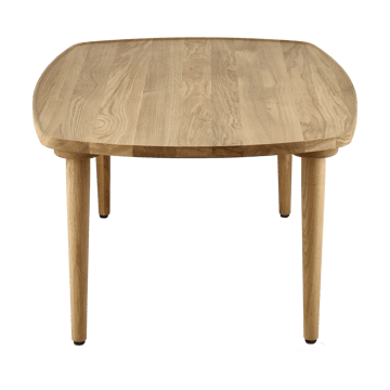 Mesa de centro Nyhem 89x59x37 cm - Carvalho natural laqueado - 1898