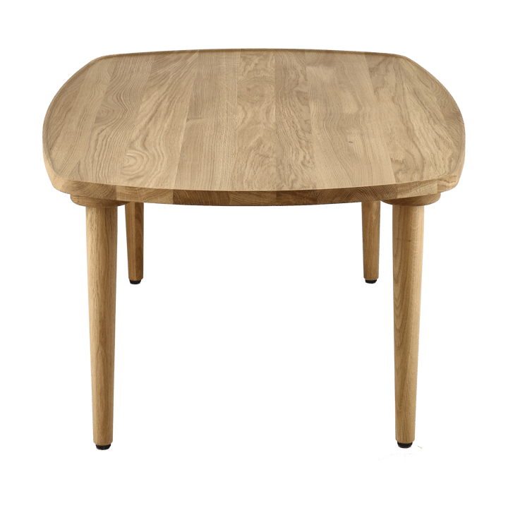 Mesa de centro Nyhem 89x59x37 cm, Carvalho natural laqueado 1898