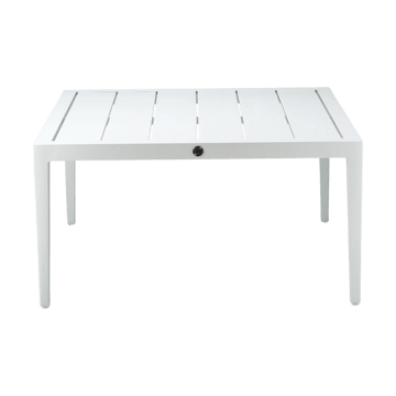 Mesa de centro Santander 78x78x40 cm - Alumínio branco - 1898