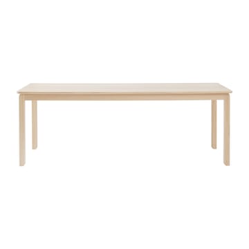 Mesa de jantar Alfred 90x220 cm - Carvalho pigmentado branco - 1898