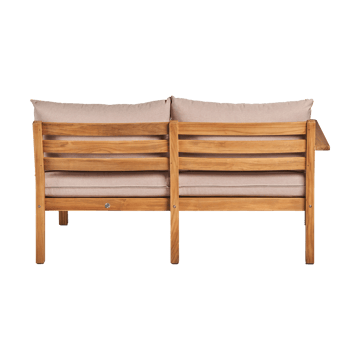 Sofá Stockaryd 2 lugares módulo direito teak/beige - undefined - 1898