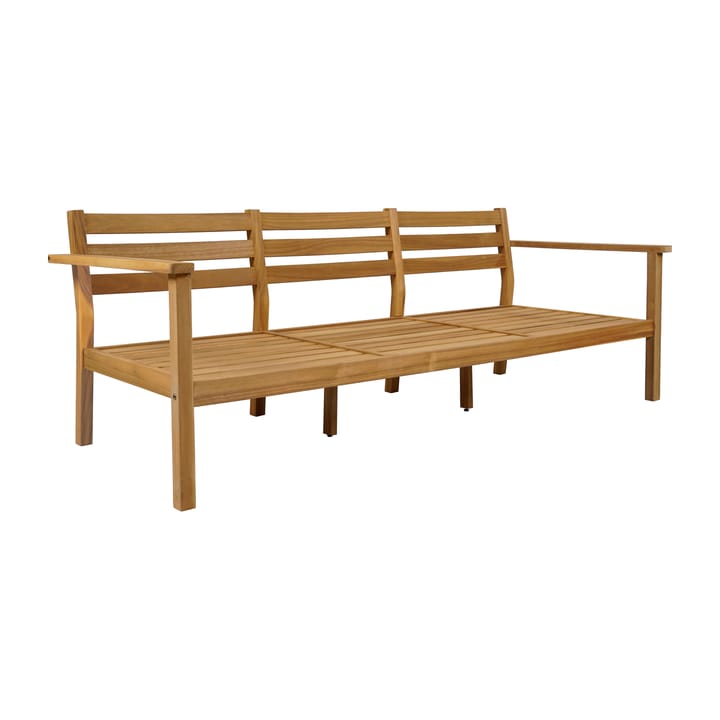 Sofá Stockaryd 3 lugares teak/beige 1898