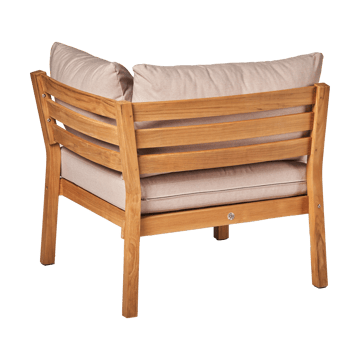 Sofá Stockaryd módulo de canto teak/beige - undefined - 1898