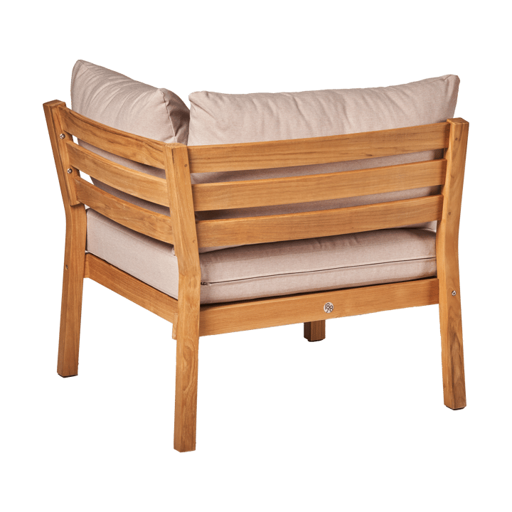 Sofá Stockaryd módulo de canto teak/beige 1898