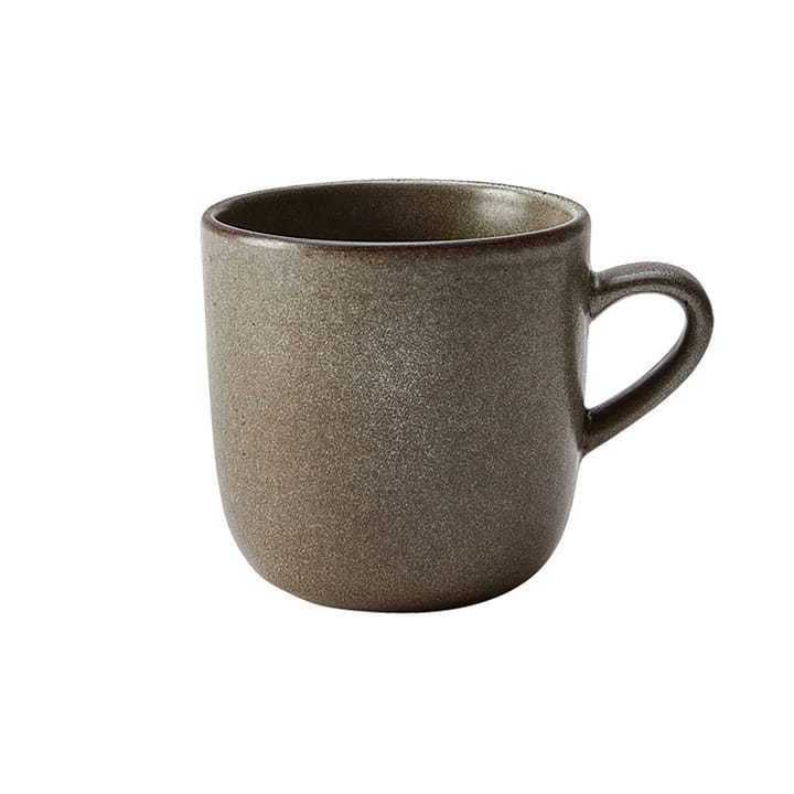 Caneca com asa Raw 20 cl - Forest brown - Aida