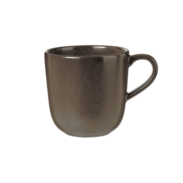 Caneca com asa Raw 20 cl - Metallic brown - Aida