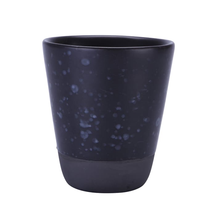 Caneca Raw 25 cl - preto com pintas - Aida