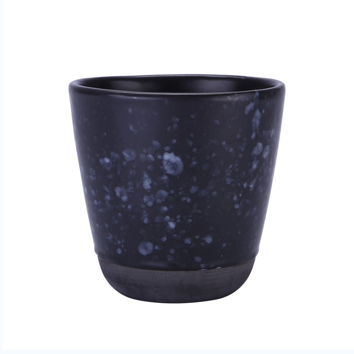 Caneca Raw 30 cl, preto com pintas Aida