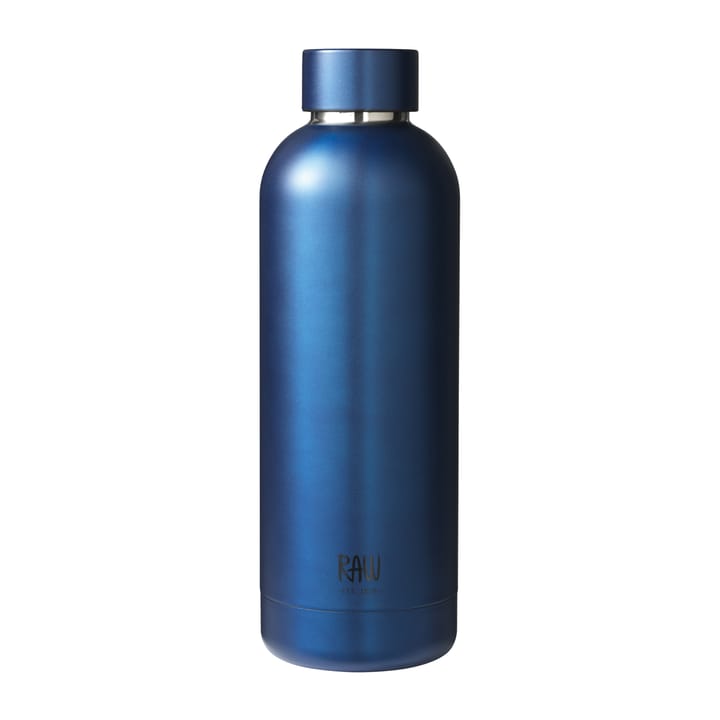 Garrafa termo Raw 0,5 l - azul mate - Aida