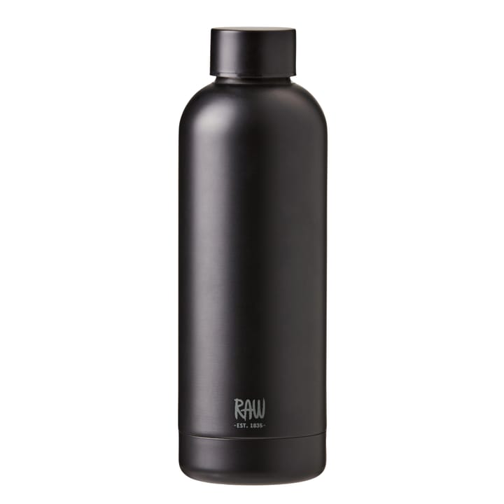 Garrafa termo Raw 0,5 l - preto mate - Aida