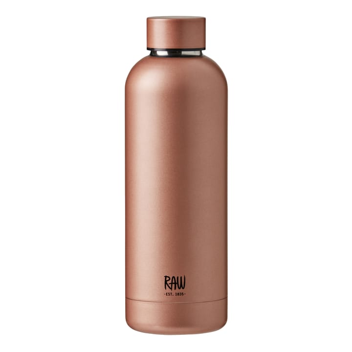 Garrafa termo Raw 0,5 l - rosegold (laranja) - Aida