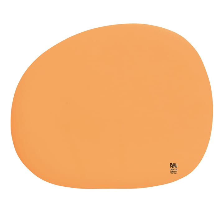 Individual de mesa Raw 41 x 33,5 cm - Pumpkin yellow - Aida