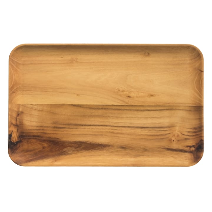 Prato retangular Raw 31,7x20,2 cm - Wood - Aida