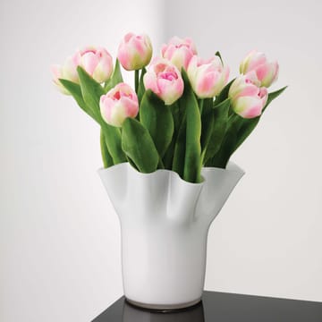 Vaso Tulip 20 cm - branco - Aida