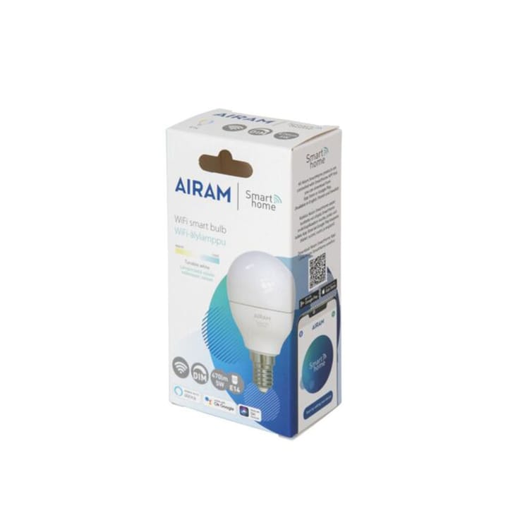 Fonte Smart Home Filament LED Globo Airam - branco e14, 5w - Airam