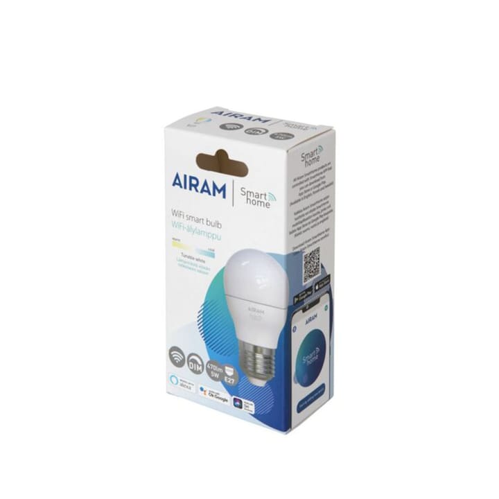 Fonte Smart Home Filament LED Globo Airam - branco e27, 5w  - Airam