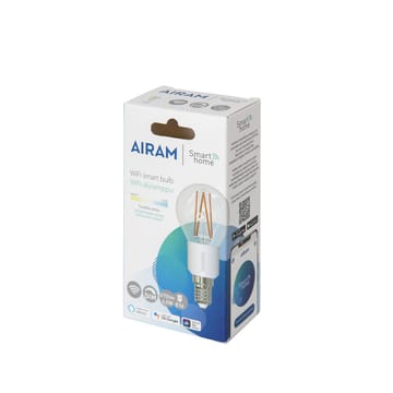 Fonte Smart Home Filament LED Globo Airam - Claro e14, 5w - Airam