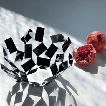 Cesta de frutas La Stanza dello Scirocco - preto, grande - Alessi