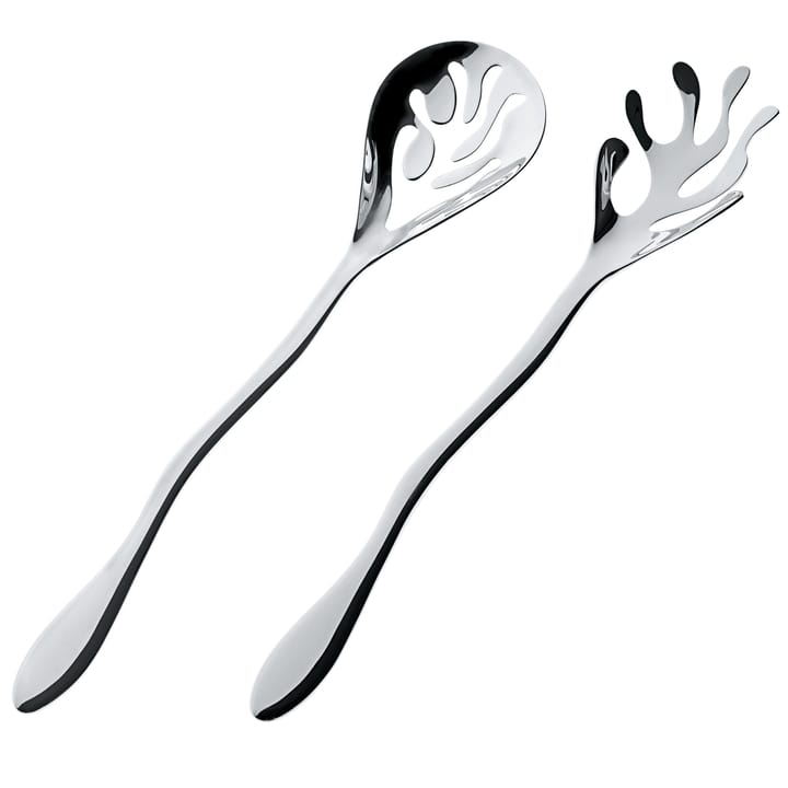 Conjunto de salada Mediterraneo - aço inoxidável - Alessi