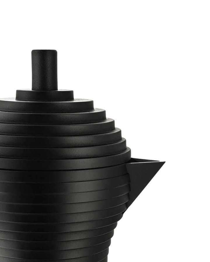 Espresso Maker Preto Pulcina, 30 cl Alessi