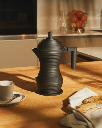 Espresso Maker Preto Pulcina - 30 cl - Alessi