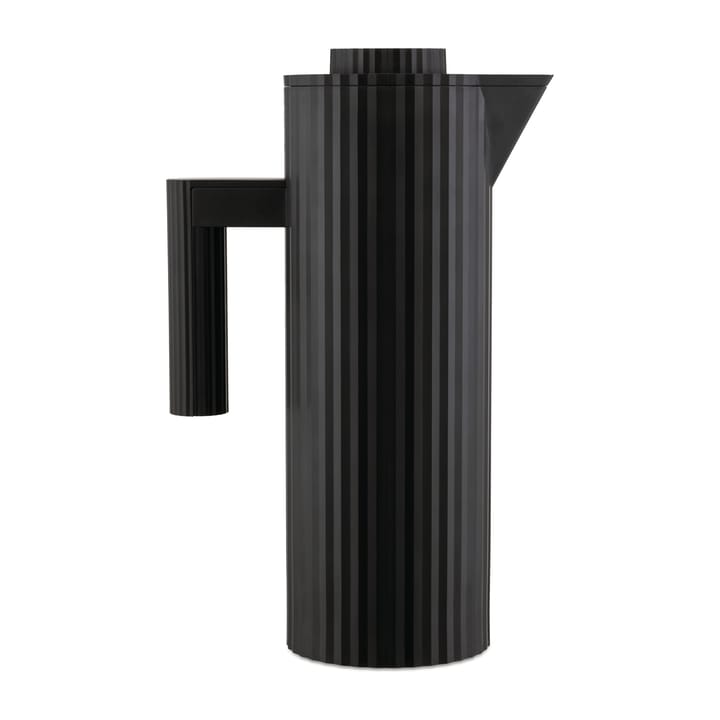 Garrafa térmica Plissé 1 L, Preto Alessi