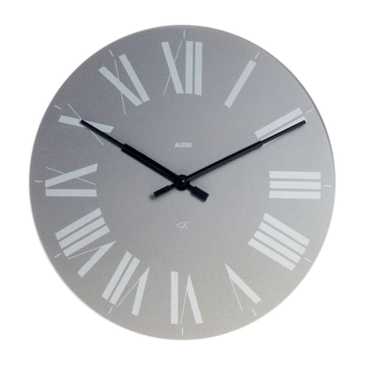 Relógio de parede Firenze Ø36 cm - cinza - Alessi