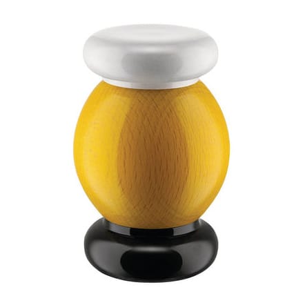 Saleiro e Pimenteiro Twergi 11 cm - Amarelo - Alessi