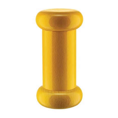 Saleiro e Pimenteiro Twergi 15 cm - Amarelo - Alessi