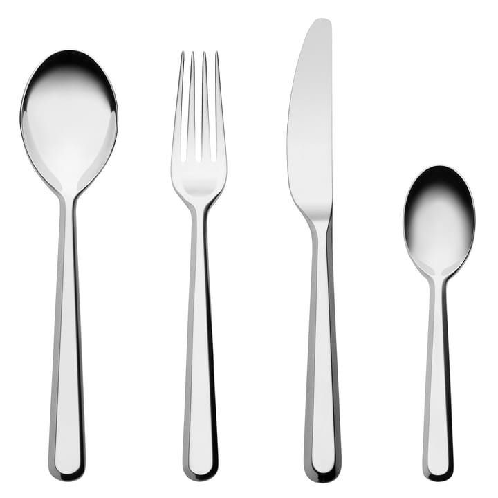 Talheres Amici cutlery 24 peças - aço inoxidável - Alessi