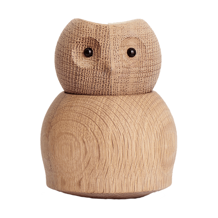 Figura de madeira Andersen Owl Medium - Oak - Andersen Furniture