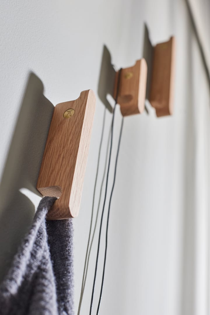 Ganchos para roupa Multi Hooks 3 un., Oak Andersen Furniture