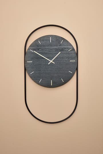 Relógio de parede A-Wall 41x76 cm - Black-brass - Andersen Furniture