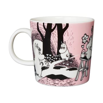 Caneca Moomin love - rosa - Arabia