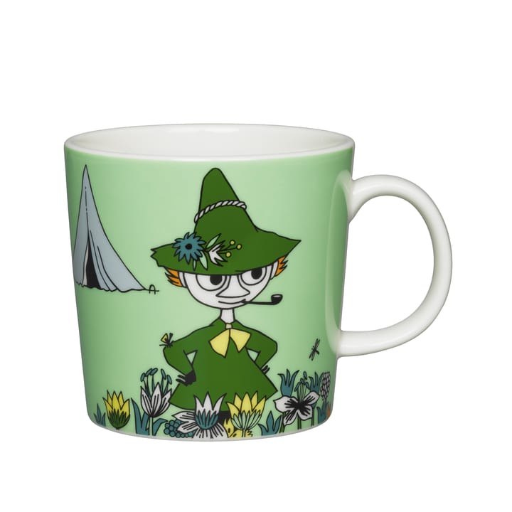 Caneca Snufkin Moomin - verde - Arabia