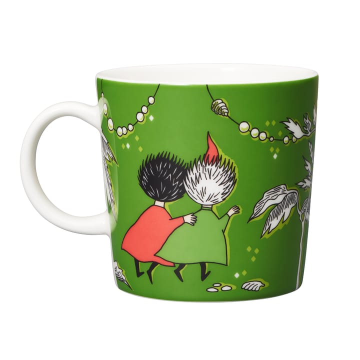 Caneca Thingumy & Bob King's Ruby Moomin - verde - Arabia