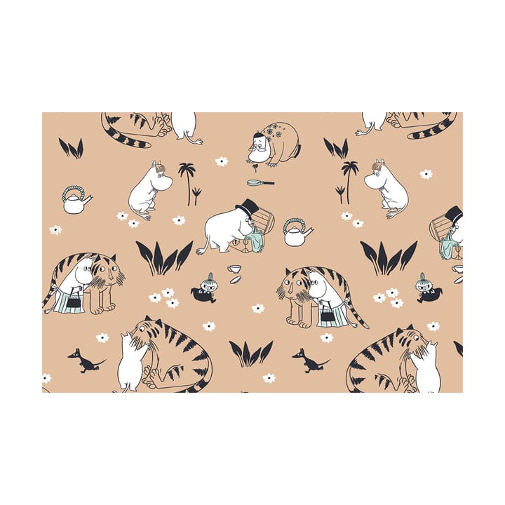 Conjunto de cama Moomin 150x210 cm - Bege família Moomin  - Arabia