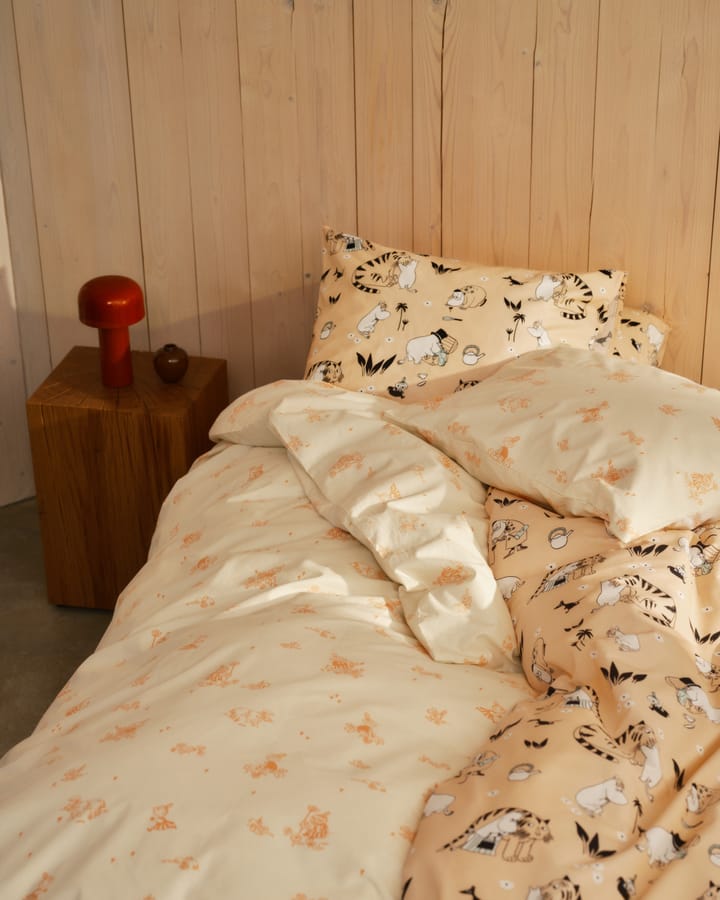 Conjunto de cama Moomin 150x210 cm - Bege família Moomin  - Arabia